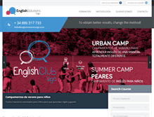 Tablet Screenshot of englishsolutionsvigo.com